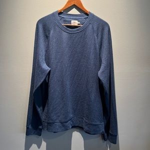 Faherty Brand Legend Sweater Crew - Riviera Blue - XL